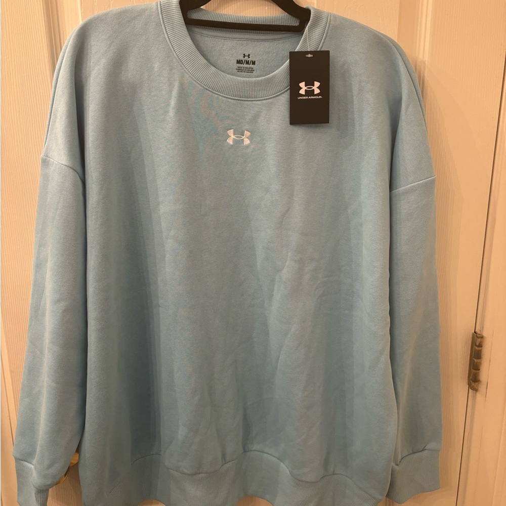 Under Armour Oversized Fleece Crew Sweatshirt-NWT